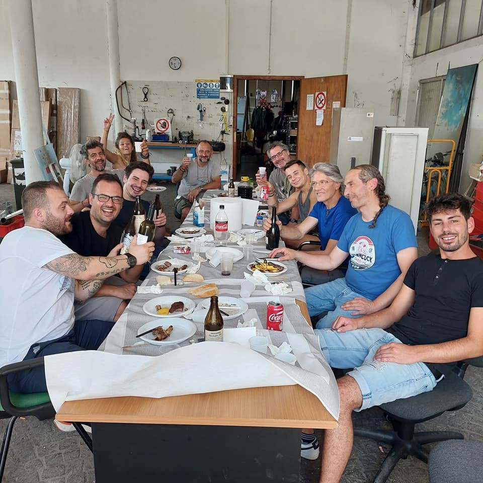 Gruppo Dall'Osto Termica Servizi a una cena aziendale